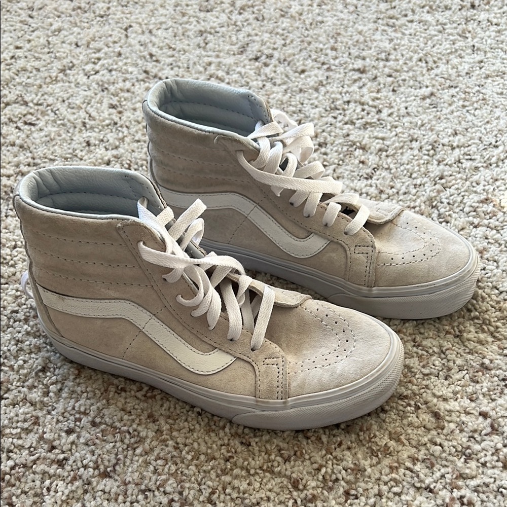 Vans Sk8-Hi Beige Sneakers